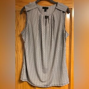 Worthington Sleeveless Top Gray Size L